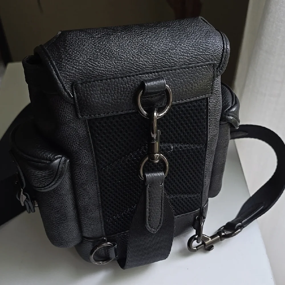 Coach Black Backpack Collection with Modern Design - Picture 4 of 13